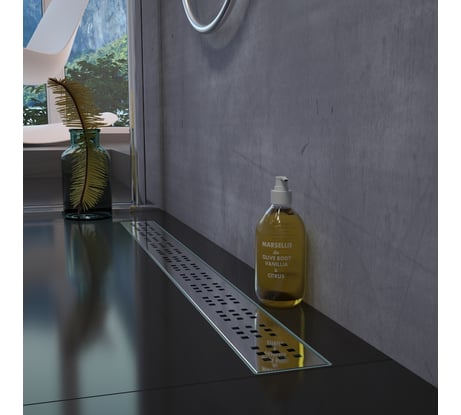 Душевой лоток Teymi Helmi с решеткой из нержавеющей стали 80 см T90313 ЦБ-00266854