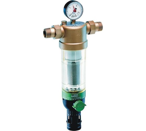 Фильтр с обратной промывкой Honeywell сетка 100, на холодную воду,F76S-3/4"AA