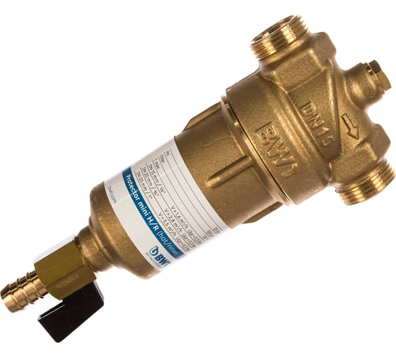 Водоочиститель BWT Protector Mini Г/в 1/2 прямая промывка Н604Р03