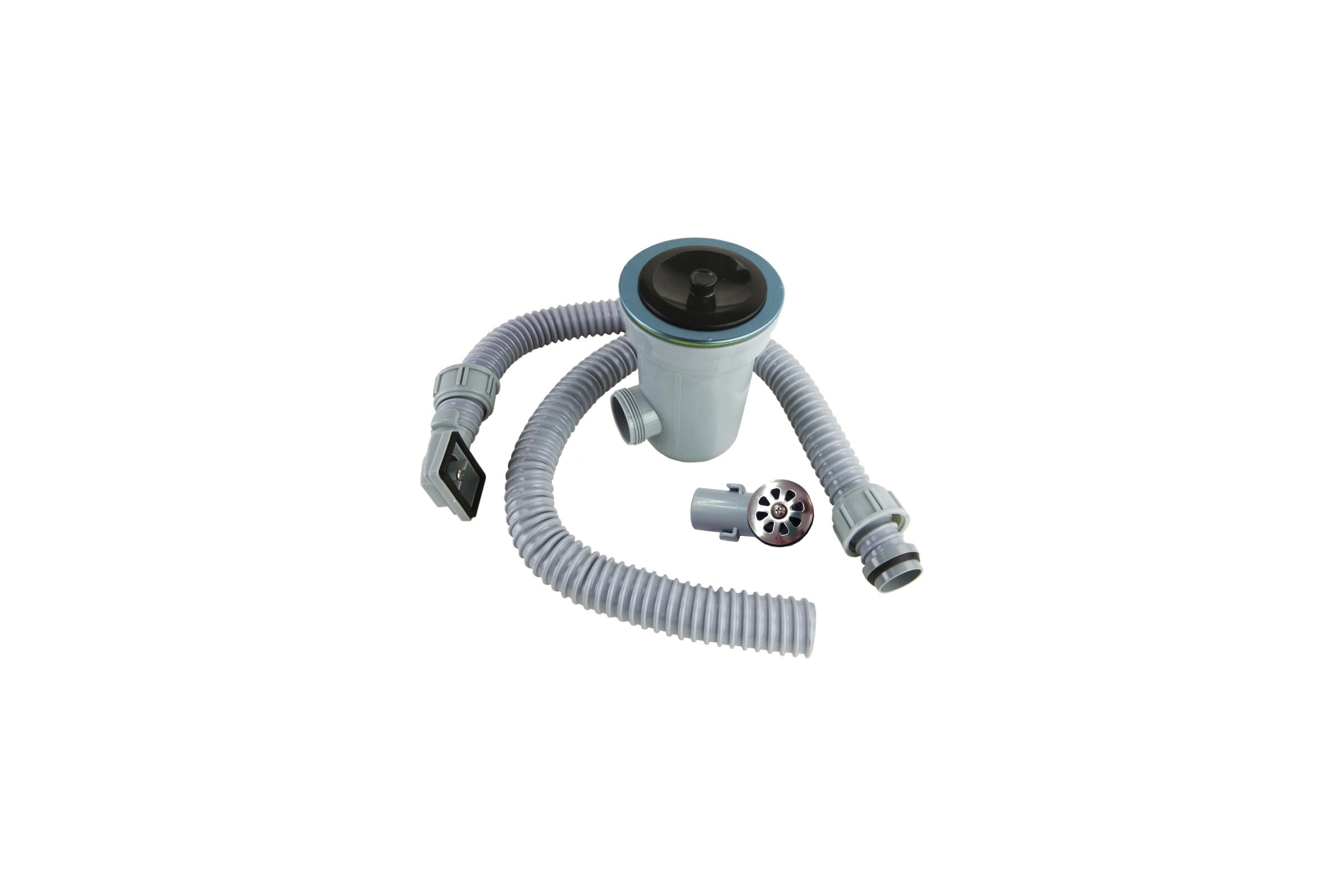 СифонYOYO3.5дюйма,универсальный,спереливомифильтр-стаканом,длякаменной/нержавеющеймойки901685