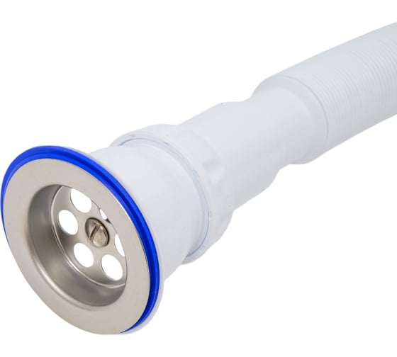 Универсальный гофросифон Unicorn 1200 мм 1.1/2"х40/50 нерж вып., винт 80 D230