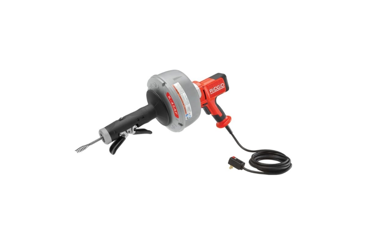 Портативная прочистная машина RIDGID K-45AF 36033 - выгодная цена, отзывы,  характеристики, фото - купить в Москве и РФ