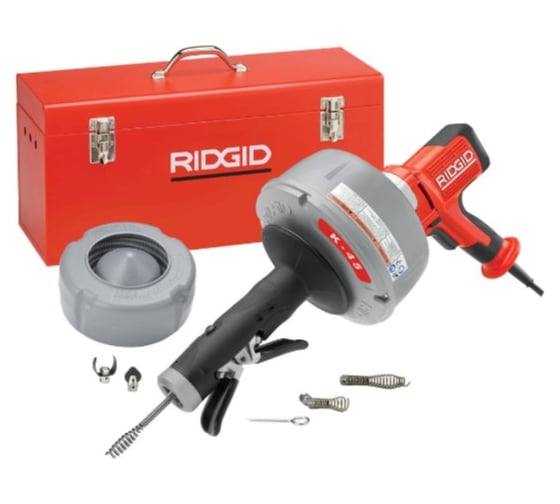 Портативная прочистная машина RIDGID К-45AF-5 полная комплектация 36043