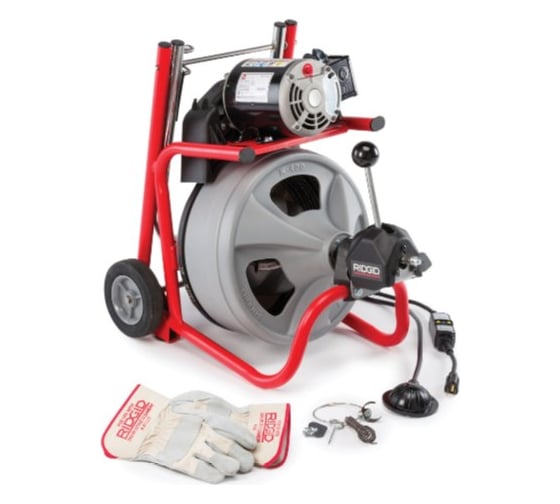 Машина барабанного типа RIDGID К-400 AF с С-45IW 12 мм Х 23 м 28103 1