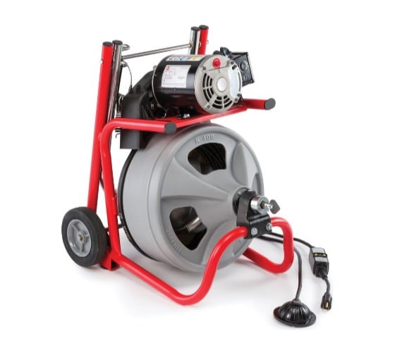 Машина барабанного типа RIDGID К-400 AF с С-45IW 12 мм Х 23 м 28103