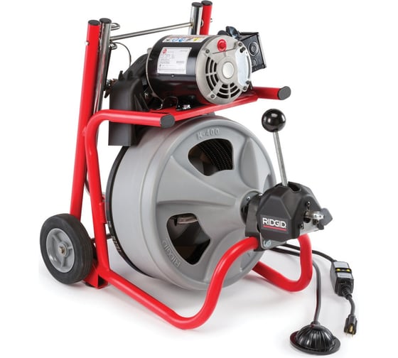 Машина барабанного типа RIDGID K-400 с С-32IW 10 мм Х 23 м 27028