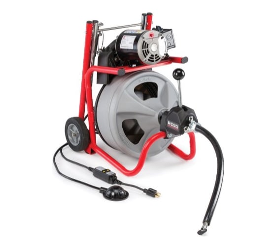 Машина барабанного типа RIDGID К-400 с С-45IW 12 мм Х 23 м 27033