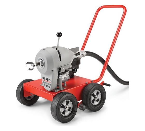 Секционная машина с бензиновым двигателем RIDGID К-1500G 50-250мм 44587 1