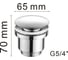 Донный клапан Haiba пепельный HB64-3 315148 00315148 4