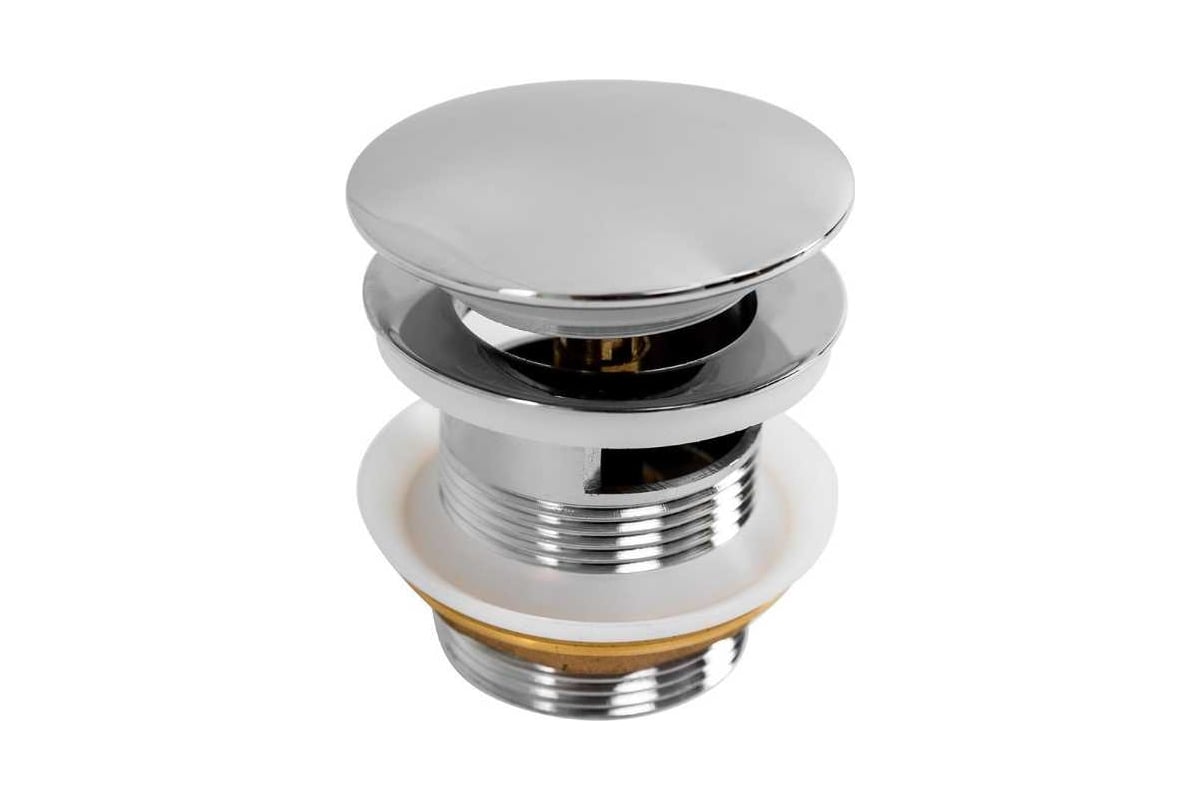 Донный клапан для ванны Art&Max без сифона, хром ARTMAX AM-DR-CR ...