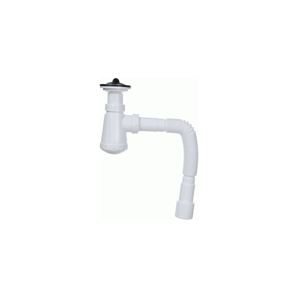 Сифон Terma 1 1/2" на 40 с гофрой, универсальный 40/50 10088 32323 ...