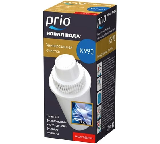 Картридж к кувшину универсальный PRIO Новая Вода K990