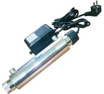 Установка обеззараживания воды, с заземлением Гейзер YK-UV06w-M 0.50 GPM -1/4" 35538