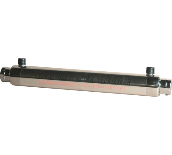Установка обеззараживания воды Гейзер YK-UV55w-M 9.6 GPM -1" 35666 1