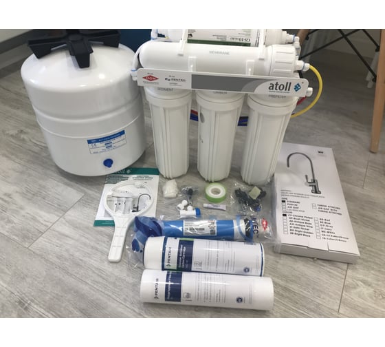 Система обратного осмоса Atoll A-560Em/A-550m STD 5 ступеней очистки с ...