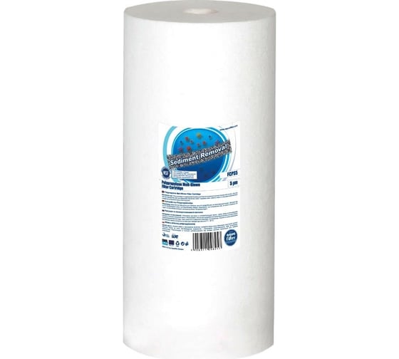 Картридж из вспененного полипропилена Aquafilter 10BB, 1 микрон FCPS1M10B 615