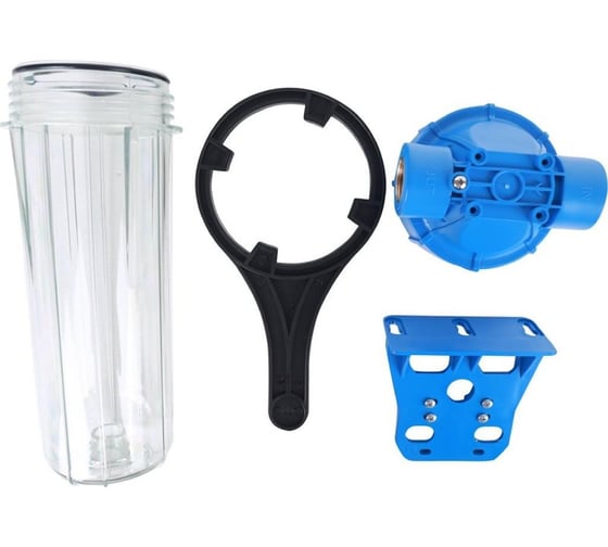 Трехэлементый корпус 10SL Aquafilter резьба 3/4" FHPR34-3V_R 572