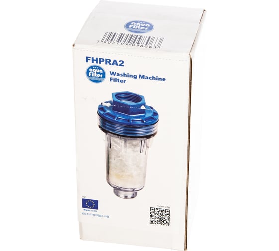 Многоразовый фильтр для стиральной машины Aquafilter 3/4" разборный FHPRA2 532