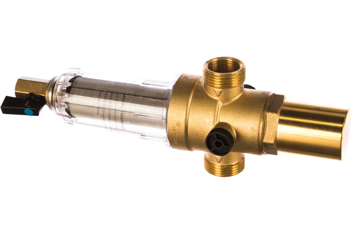 Фильтр 3/4, для холодной воды, с защитой от гидроударов, d60 Гейзер ...