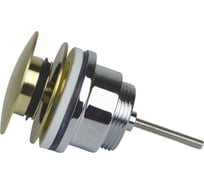 Cлив для раковины BRONZE DE LUXE 1760'S LOFT матовое золото 008CG