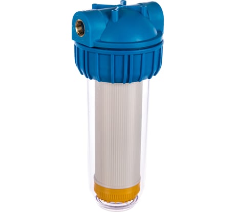 Магистральный фильтр, ХВС, 1 м3/ч - умягчение ионообменная смола FIBOS 604