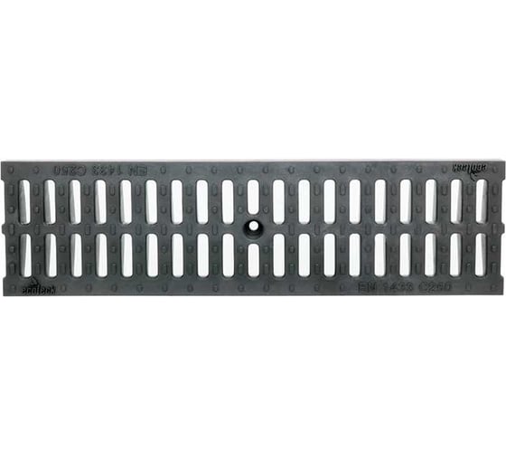 Решетка Ecoteck MEDIUM 100 C250 полиамидная (металлик) ДИ 15517000 54199      