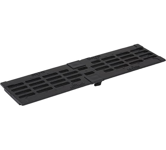 Решетка Ecoteck STANDART 100 чугунная щелевая к лотку C250 ДИ 06500000 27445      