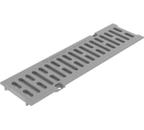 Решетка пластиковая Стилот steestart dn100 а15 серая P1015AS