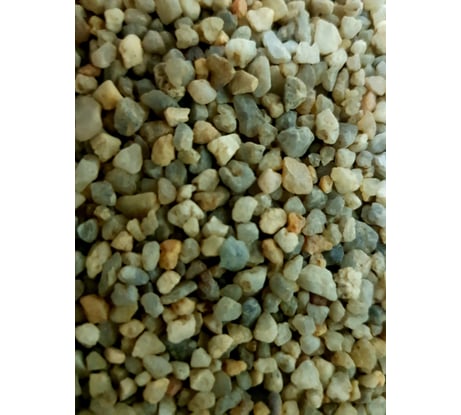 Окатанный кварц Гейзер 2-5 мм, мешок 25 кг 40201