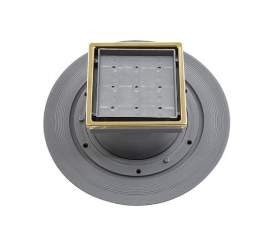Точечный трап Pestan Confluo Standard 10x10 Dry Ceramic Gold 13000182 1