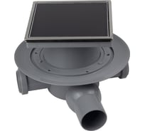 Точечный трап Pestan Confluo Standard 15x15 Black Glass 13000091