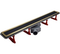 Душевой лоток Pestan 950 Premium Line Black Glass Gold 13100125