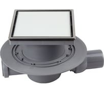 Точечный трап Pestan Confluo Standard 15x15 White Glass 13000094