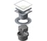 Точечный трап Pestan Confluo Standard 15x15 White Glass 13000098 3