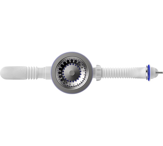 Сифон для мойки Aquant 3 1/2"х40 B0139-20-MR