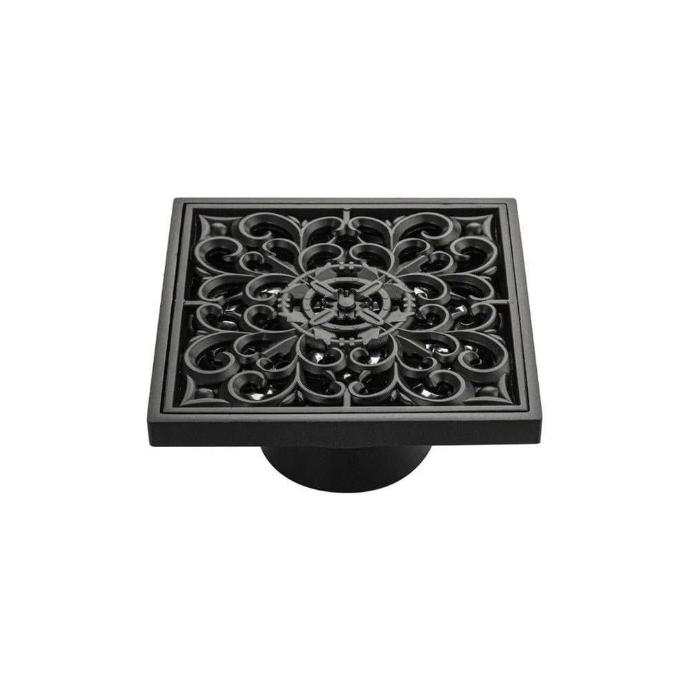 Трап Санакс с декором, чёрного цвета, вертикальный 10см х10см 773365 ...