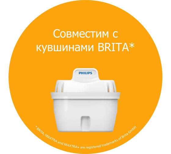 Картридж PHILIPS Жесткость Упаковка 3 шт AWP230P3/58