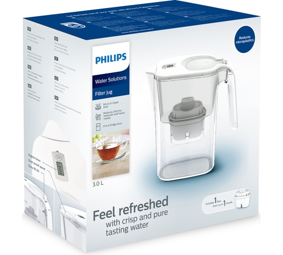 Фильтр-Кувшин PHILIPS Белый, 3л AWP2936WHT/51