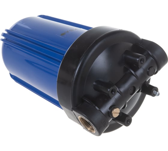 Корпус АКВА ПРО 10BB ХВС 1" синий, ключ и скоба MY-H10BB01 425