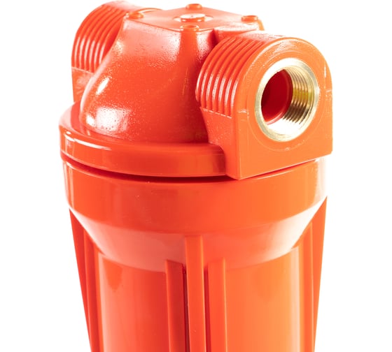 Корпус для горячей воды АКВА ПРО 10SL в сборе, лат. резьба 1/2" FHHOT12 470