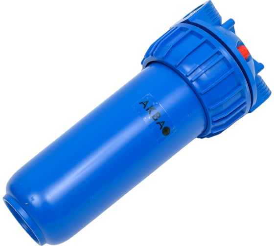 Корпус фильтра АКВА ПРО 10SL синий, 6 бар, лат. 1/2" MY-H10A1 415