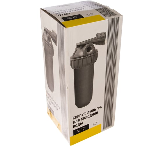 Корпус фильтра АКВА ПРО 10SL синий, 6 бар, лат. 1/2" MY-H10A1 415