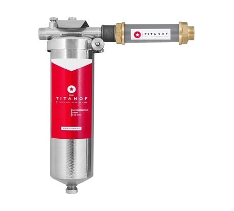 Умягчающий фильтр для воды + магнитный преобразователь от накипи TITANOF КМ 1 1000 л/ч 047