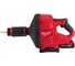 Аккумуляторная прочистная машина с тросиком Milwaukee 10 мм M18 FDCPF10-201C FUEL Li-Ion2Ач 4933459685 1