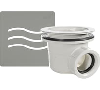 Сифон к поддону RGW S-010-1 Волна, бетон, диаметр 90 мм ST 502411101-10