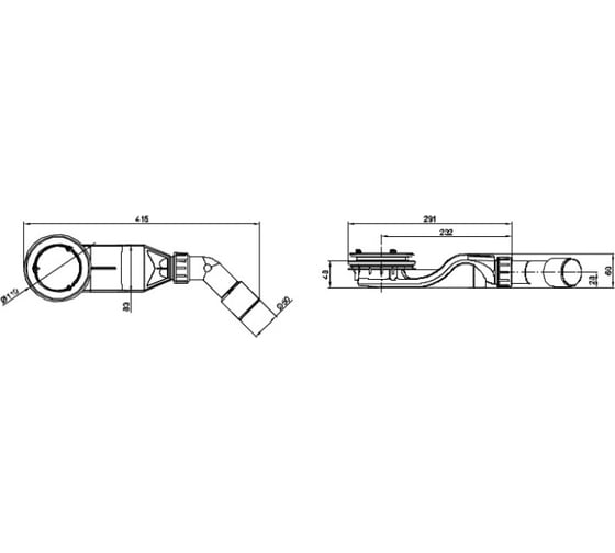 Сливная гарнитура Bette Solid 30 цвет-белый B597-000