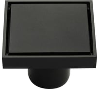Трап Санакс латунный вертикальный, графит 100x100 d-50мм 772793
