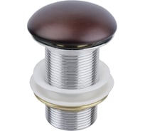 Донный клапан Bronze de Luxe цвет медь, без перелива, керамическая крышка 1001MB