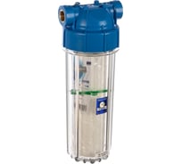 Магистральный фильтр Aquafilter 10SL с воздушным клапаном, латунная резьба 1/2" FHPR12-B1-AQ (кронштейн, ключ, картридж) 548/1