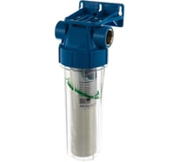 Магистральный фильтр Aquafilter 10SL с воздушным клапаном, латунная резьба 1" FHPR1-B1-AQ (кронштейн, ключ, картридж) 550/1
